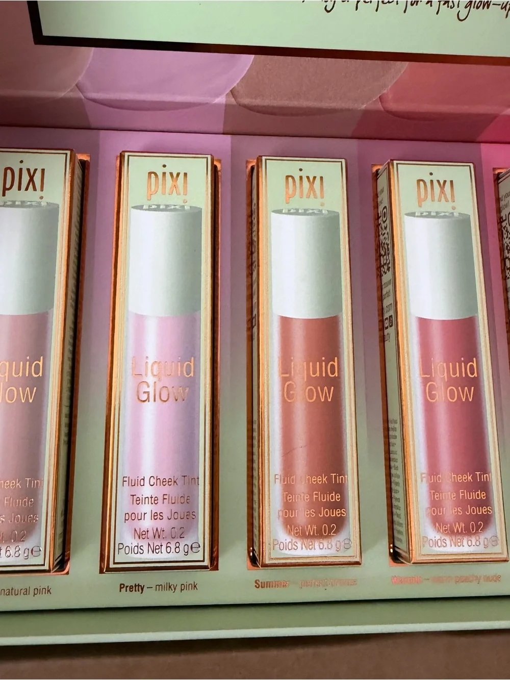 Pixi LiquidGlow Dewy Tint - Pink Shades
